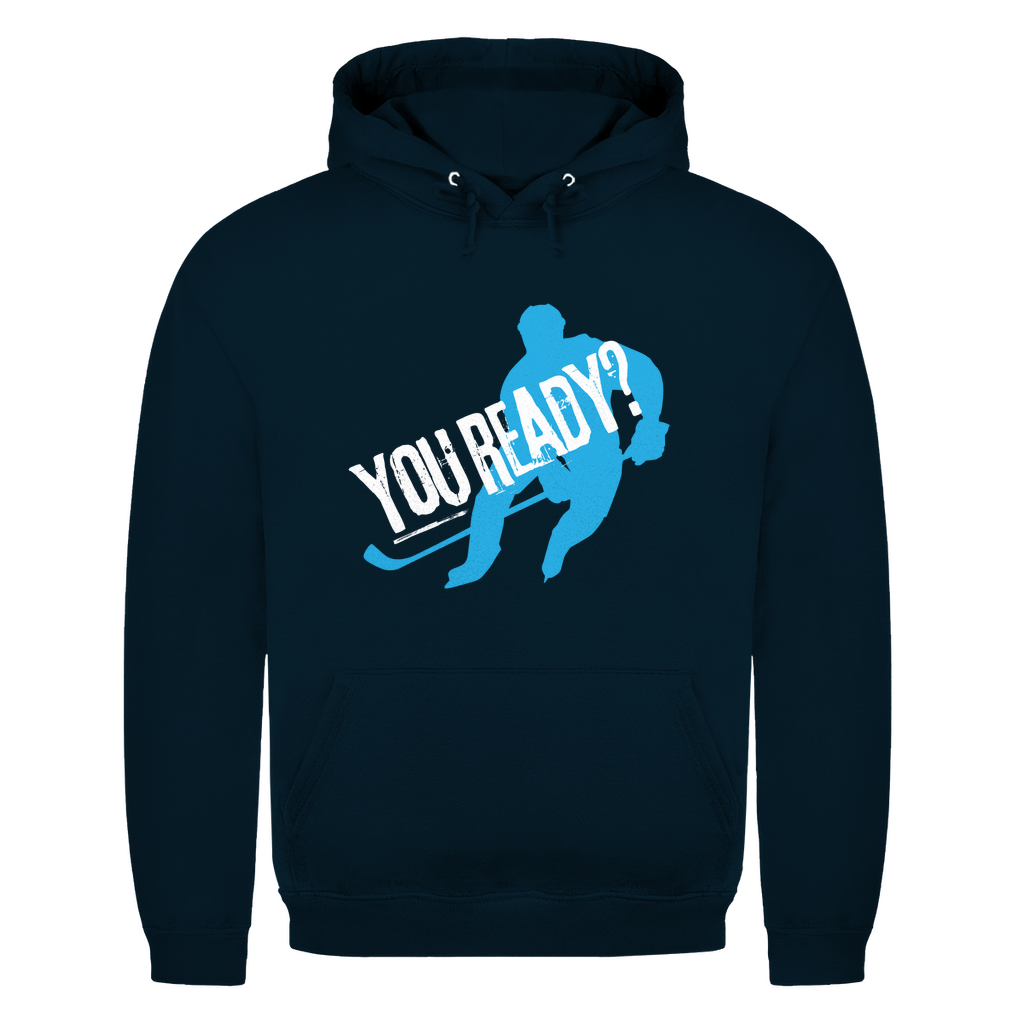 Herren Basic Hoodie "You Ready?"