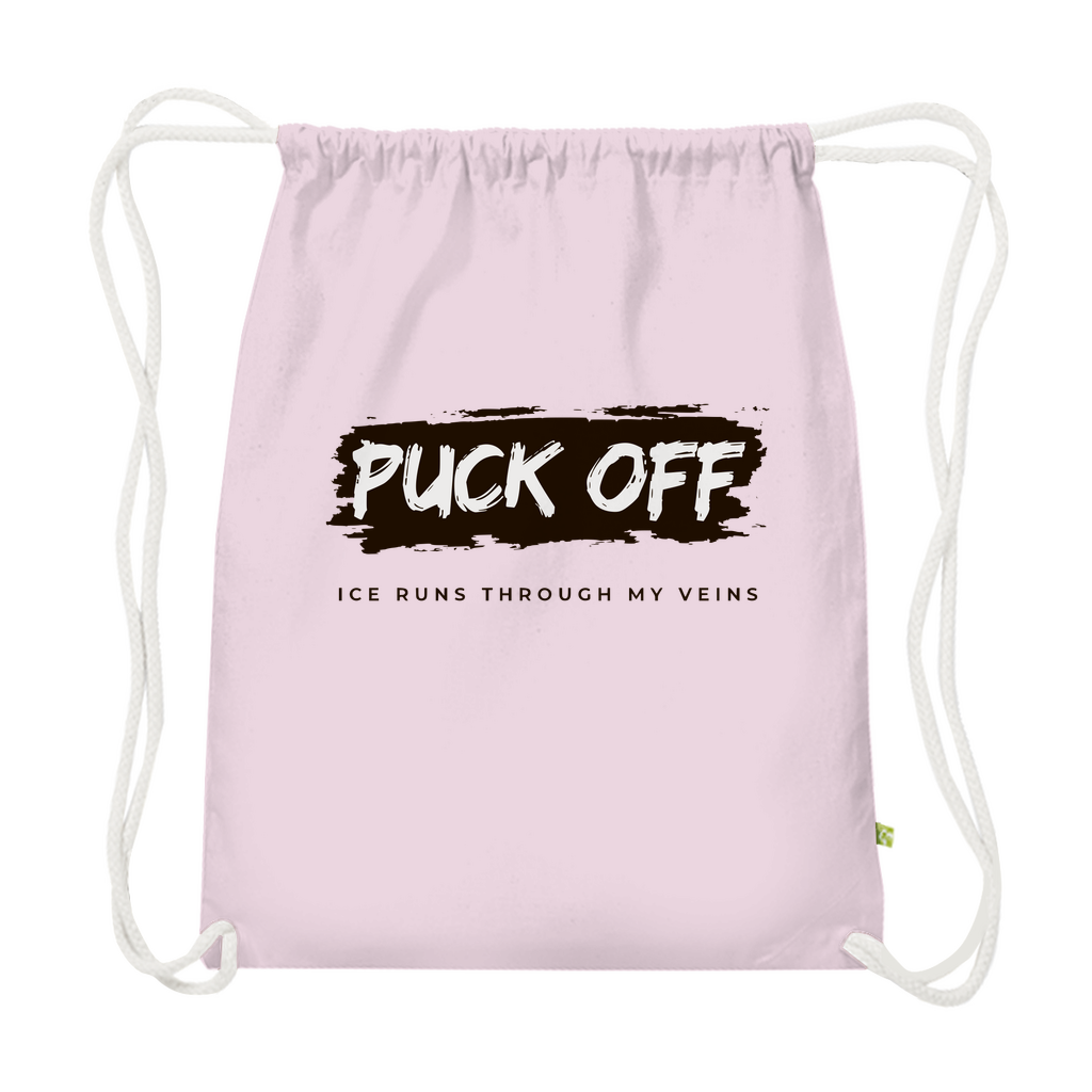 Premium Bio Turnbeutel "Puck Off"