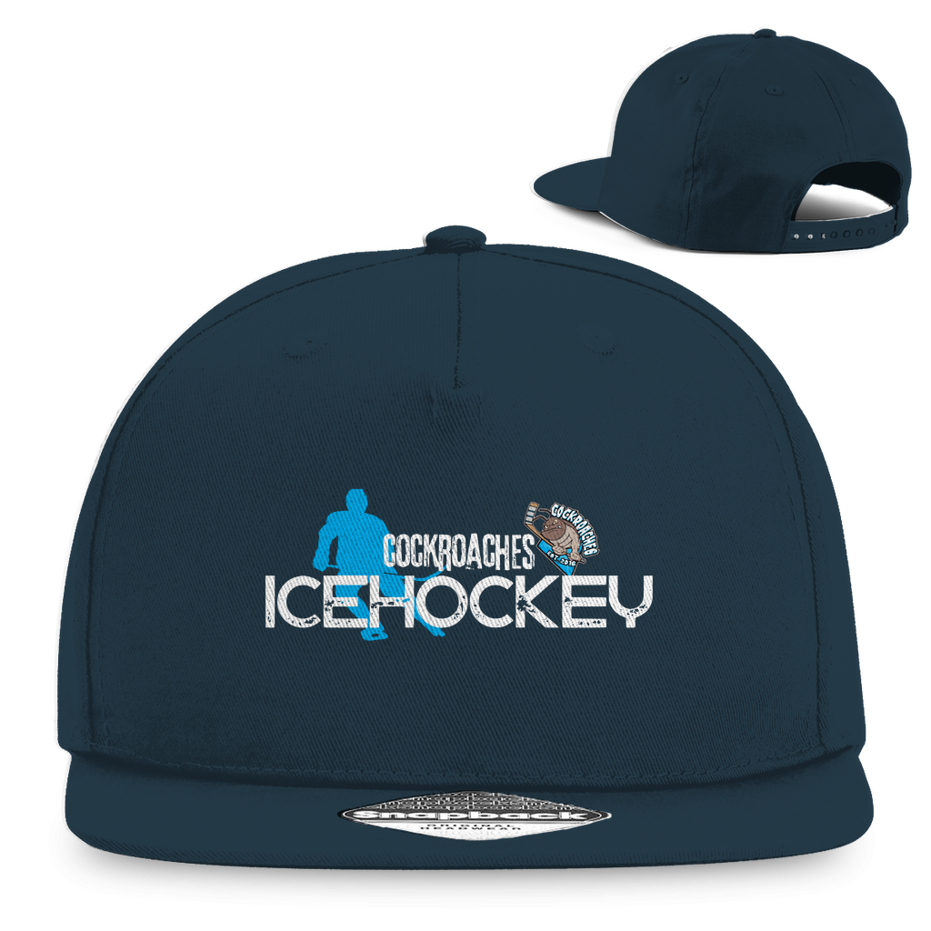 Snapback Rapper Cap "Cockroaches Icehockey"