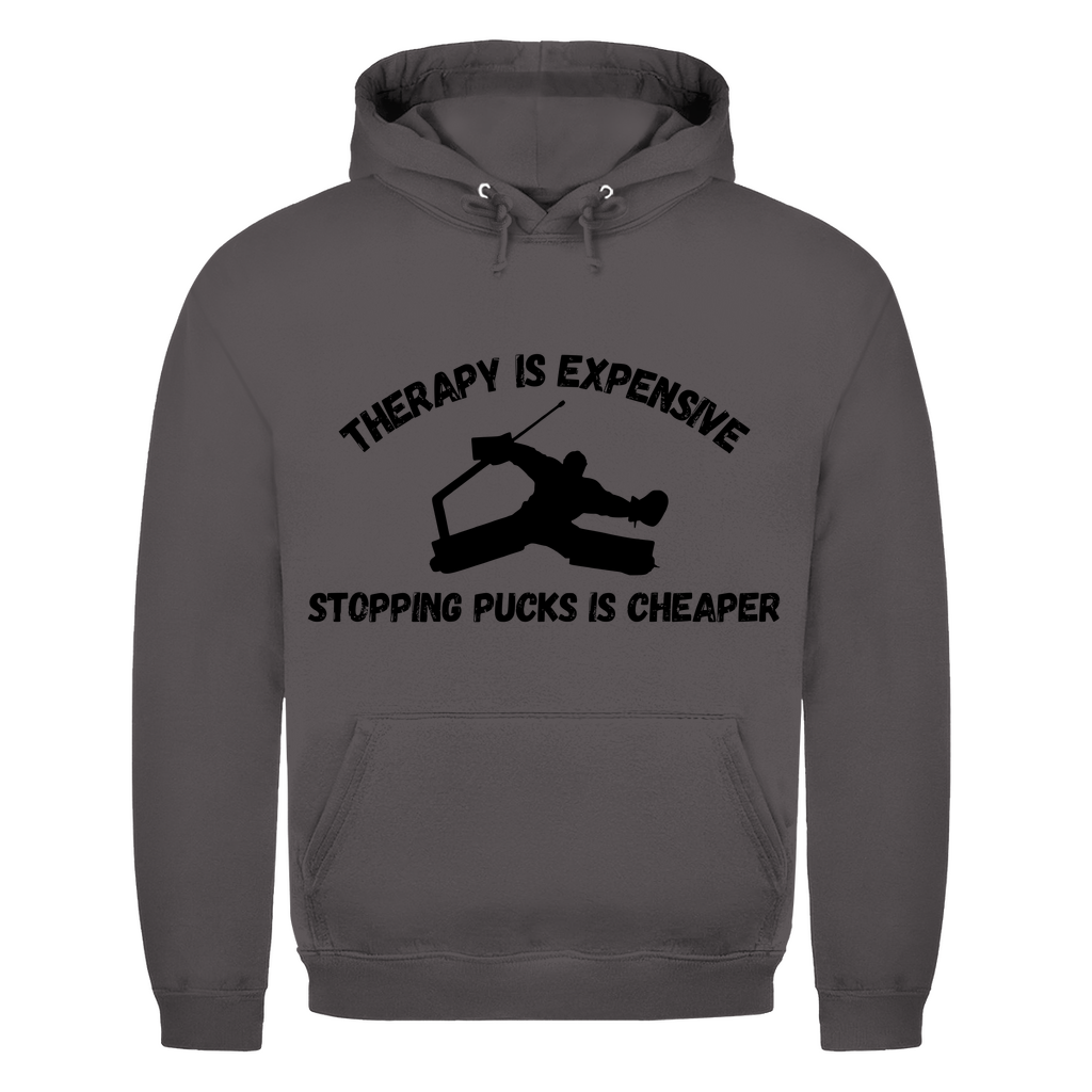 Herren Basic Hoodie "Therapy is Expensive"