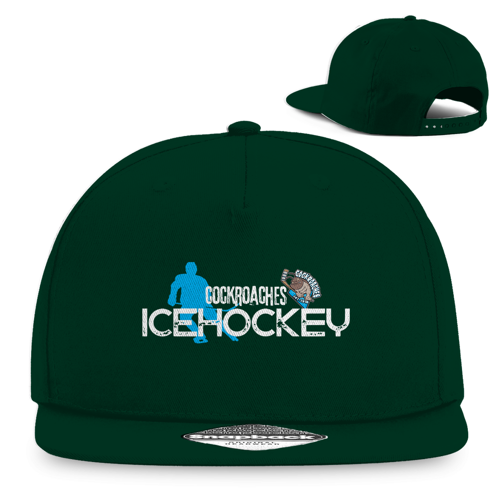 Snapback Rapper Cap "Cockroaches Icehockey"