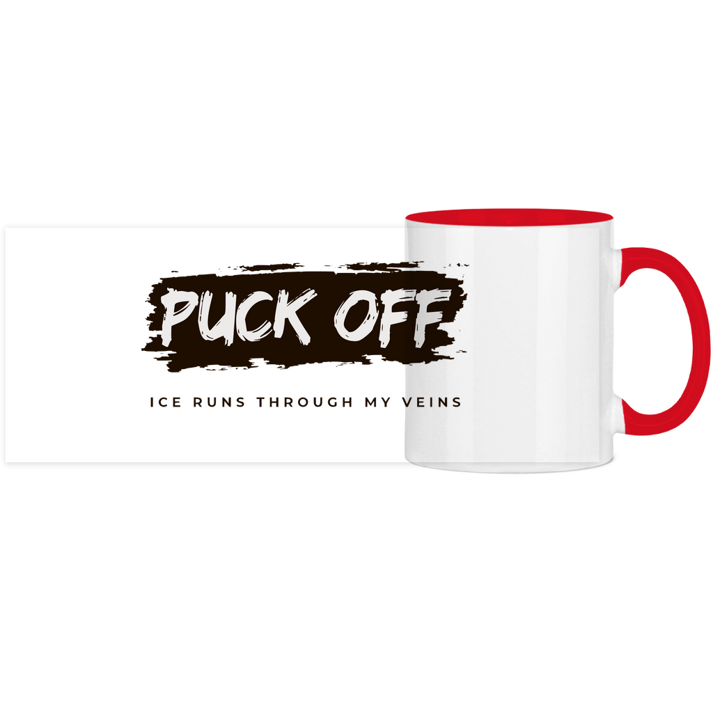 Tasse "Puck Off" Legacy – coffee hits harder than a slapshot
