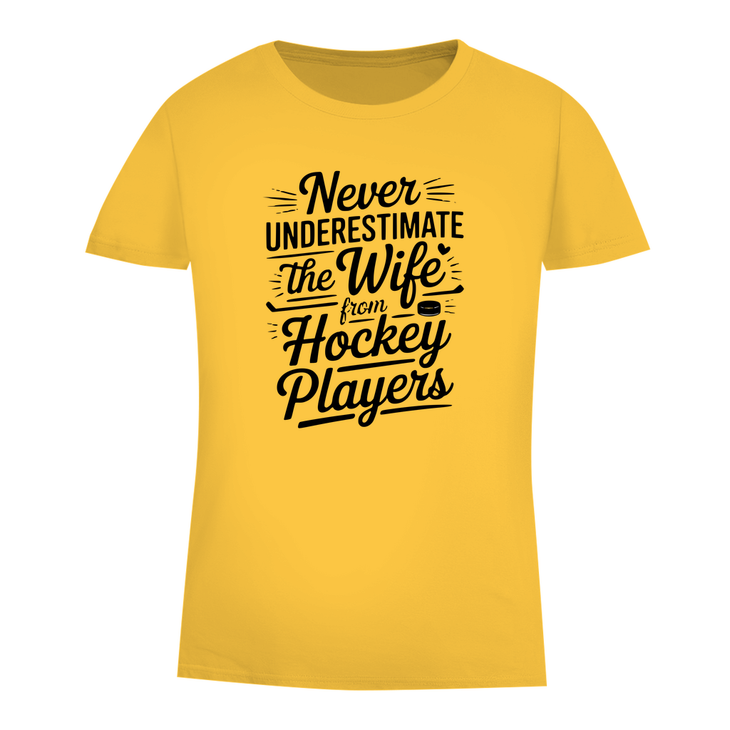 Damen Premium Bio T-Shirt "Never Underestimate"