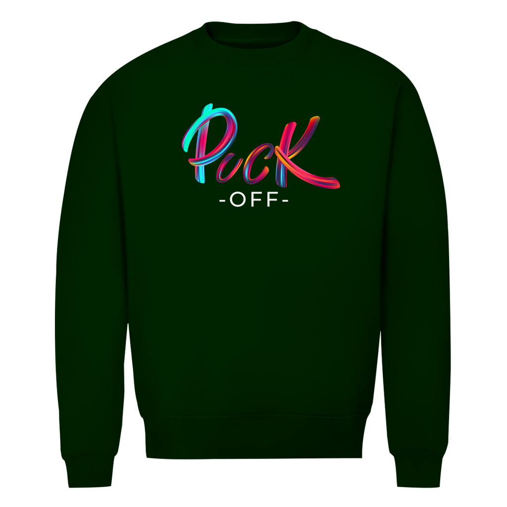 Herren Premium Bio Sweatshirt "Puck -OFF-"