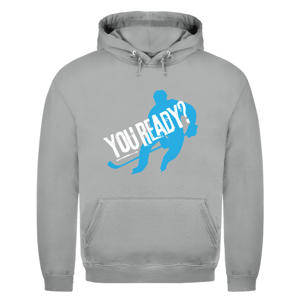 Herren Basic Hoodie "You Ready?"