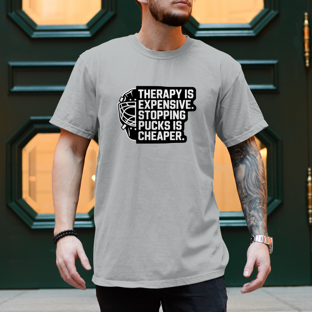 Herren T-Shirt Classic "Therapy is Expensive"