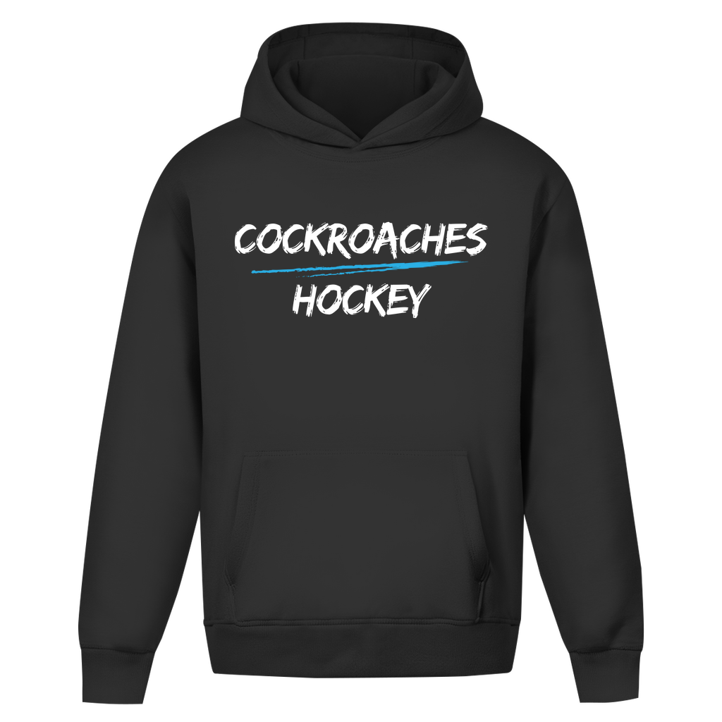 Oversize Hoodie Ohne Kordel "Cockroaches Hockey"