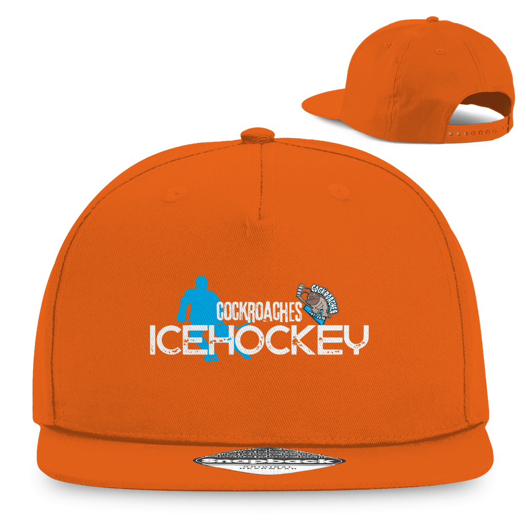 Snapback Rapper Cap "Cockroaches Icehockey"