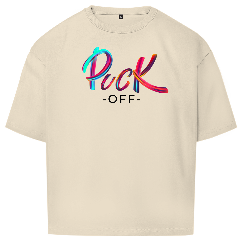 Classic Oversize Herren T-Shirt "„Puck -OFF-“