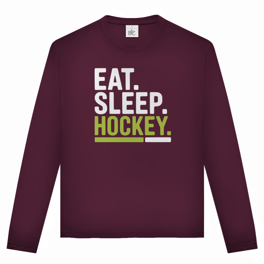 Long Sleeve Classic "Eat.Sleep.Hockey."