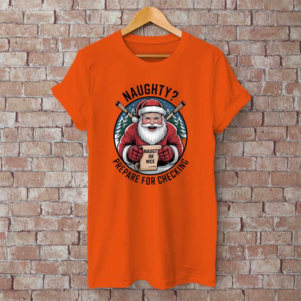 Herren T-Shirt Basic "Naughty?"