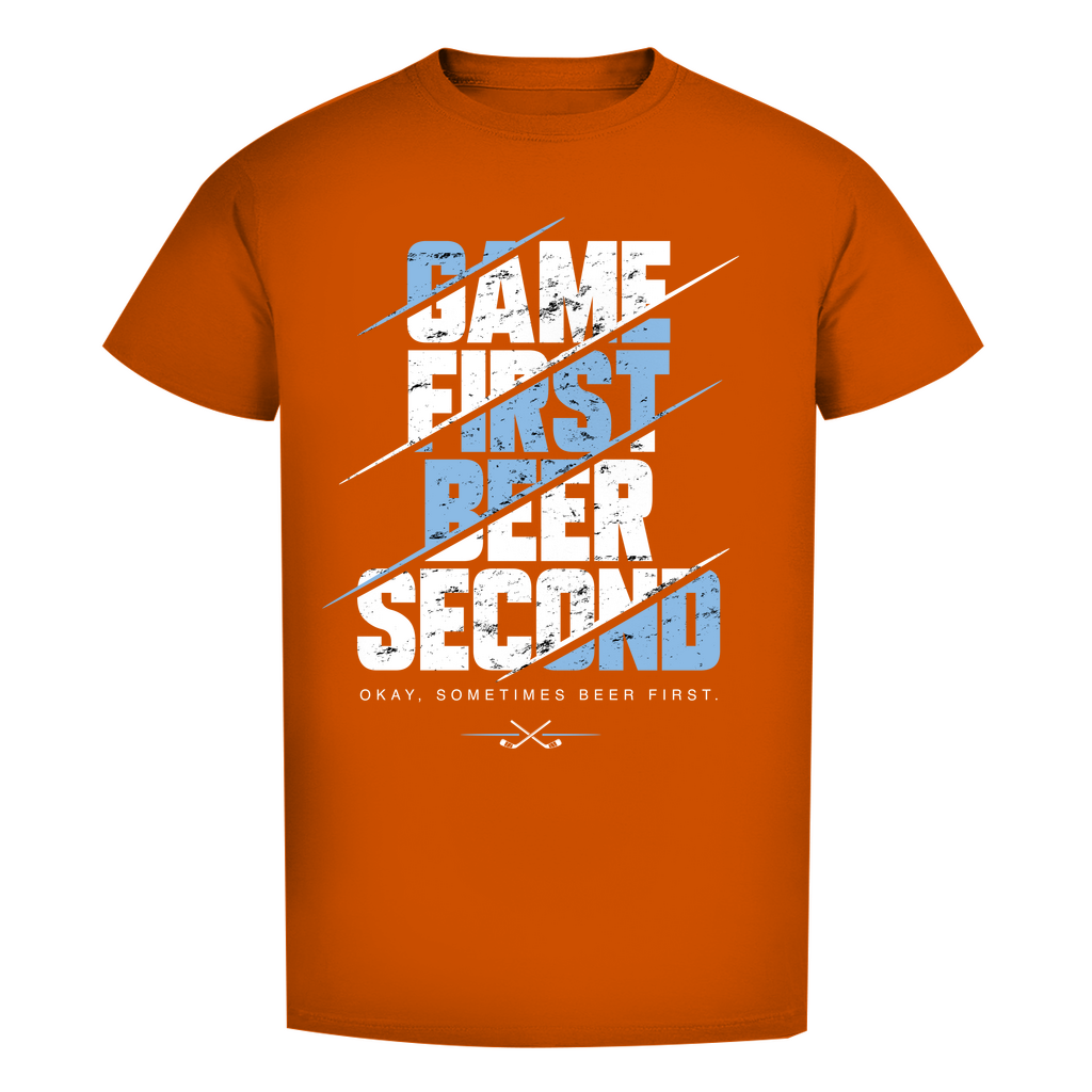 Herren Premium Bio T-Shirt "Game First"