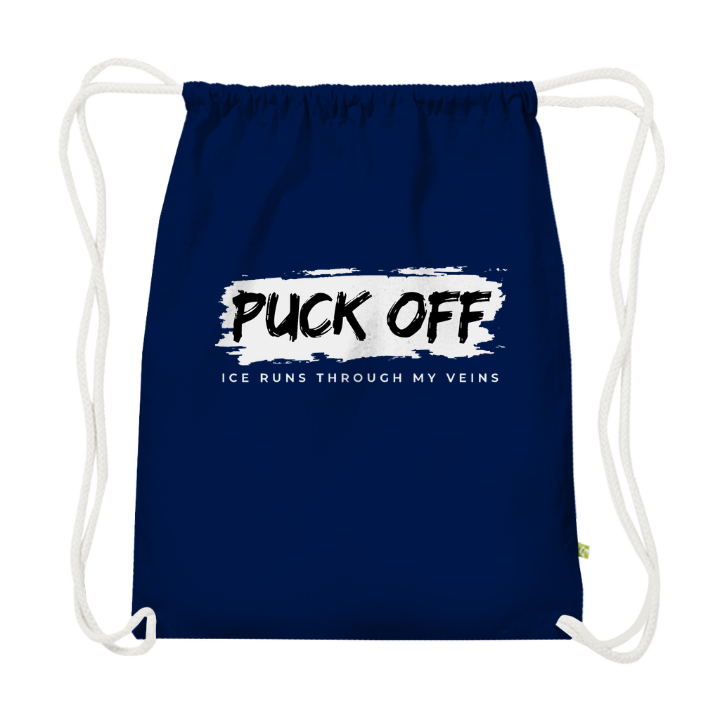 Premium Bio Turnbeutel "Puck Off"