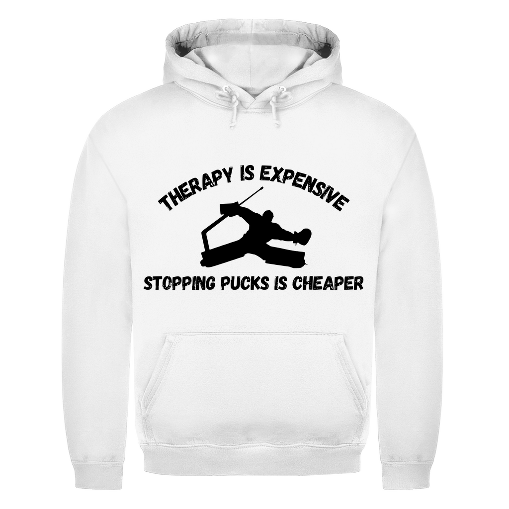 Herren Basic Hoodie "Therapy is Expensive"