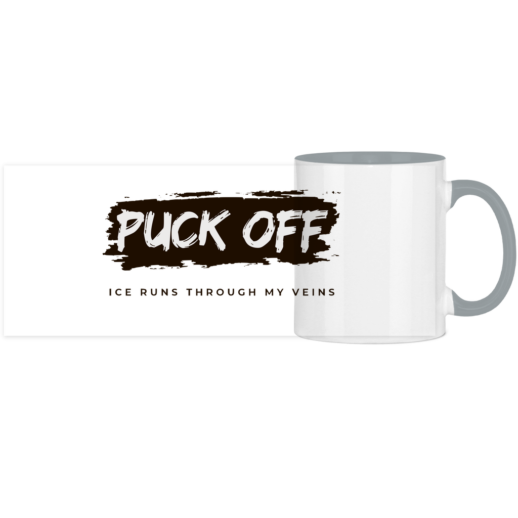 Tasse "Puck Off" Legacy – coffee hits harder than a slapshot