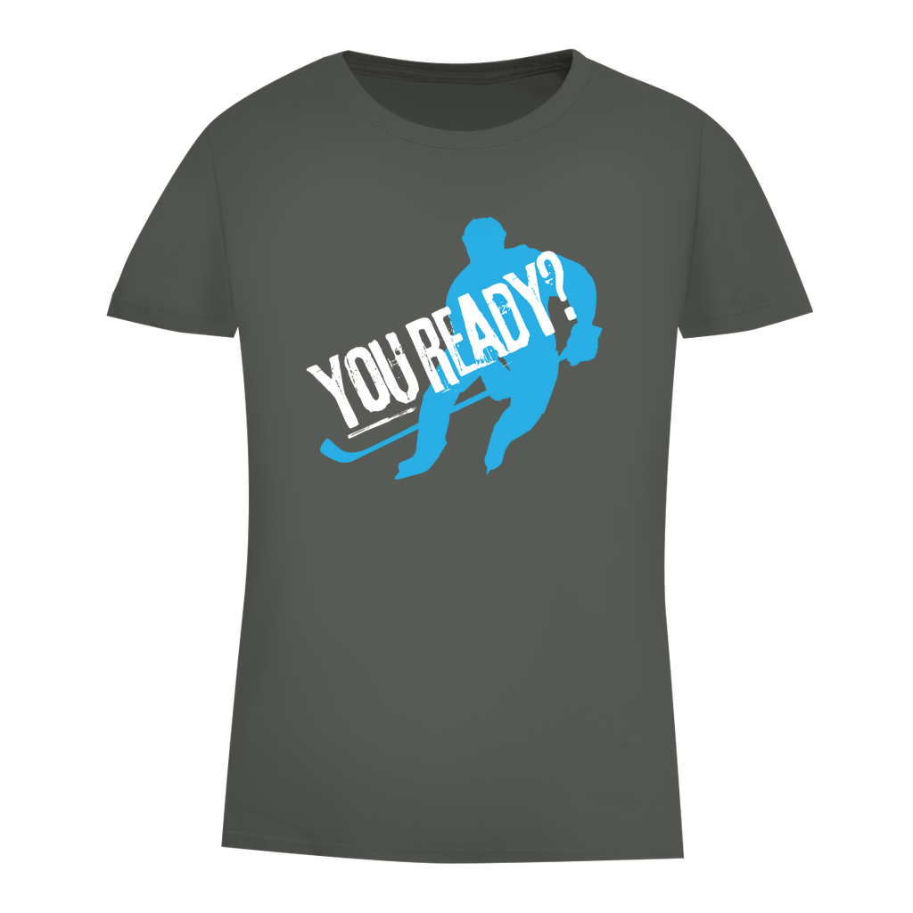 Damen Premium Bio T-Shirt "You Ready?"