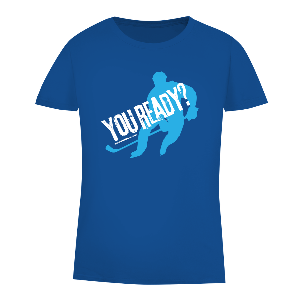Damen Premium Bio T-Shirt "You Ready?"