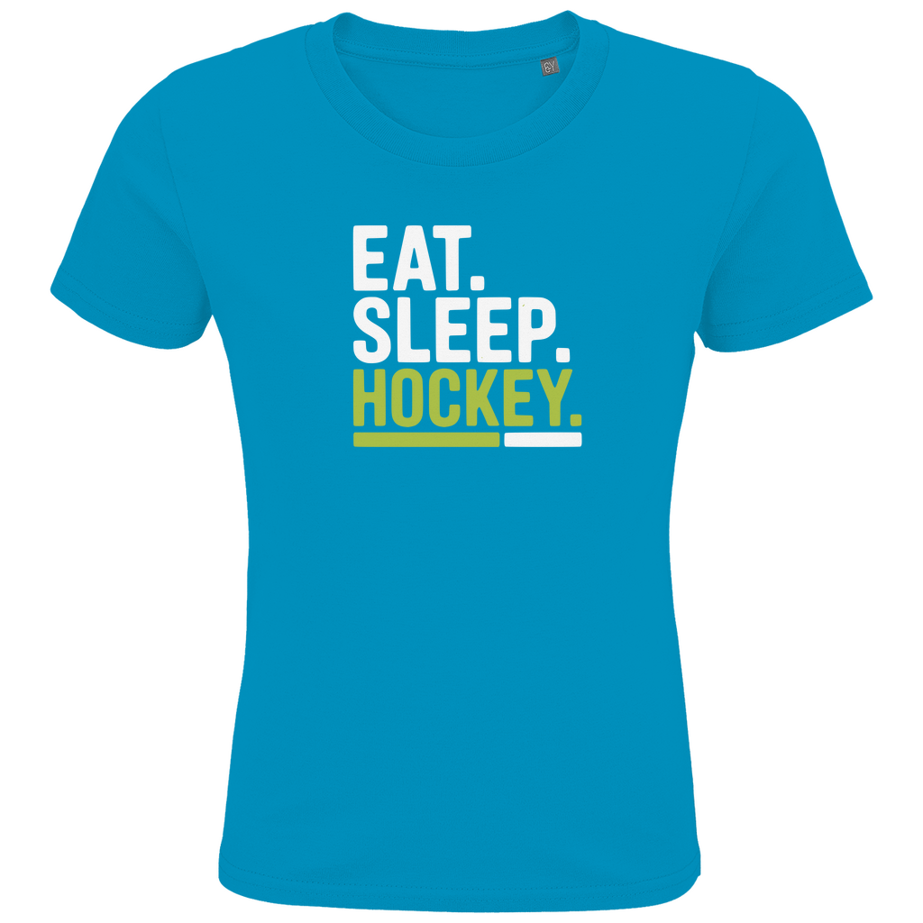 Kids Premium Bio T-Shirt "Eat.Sleep.Hockey"