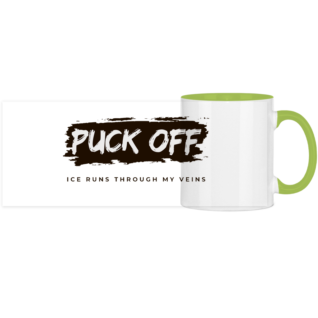 Tasse "Puck Off" Legacy – coffee hits harder than a slapshot