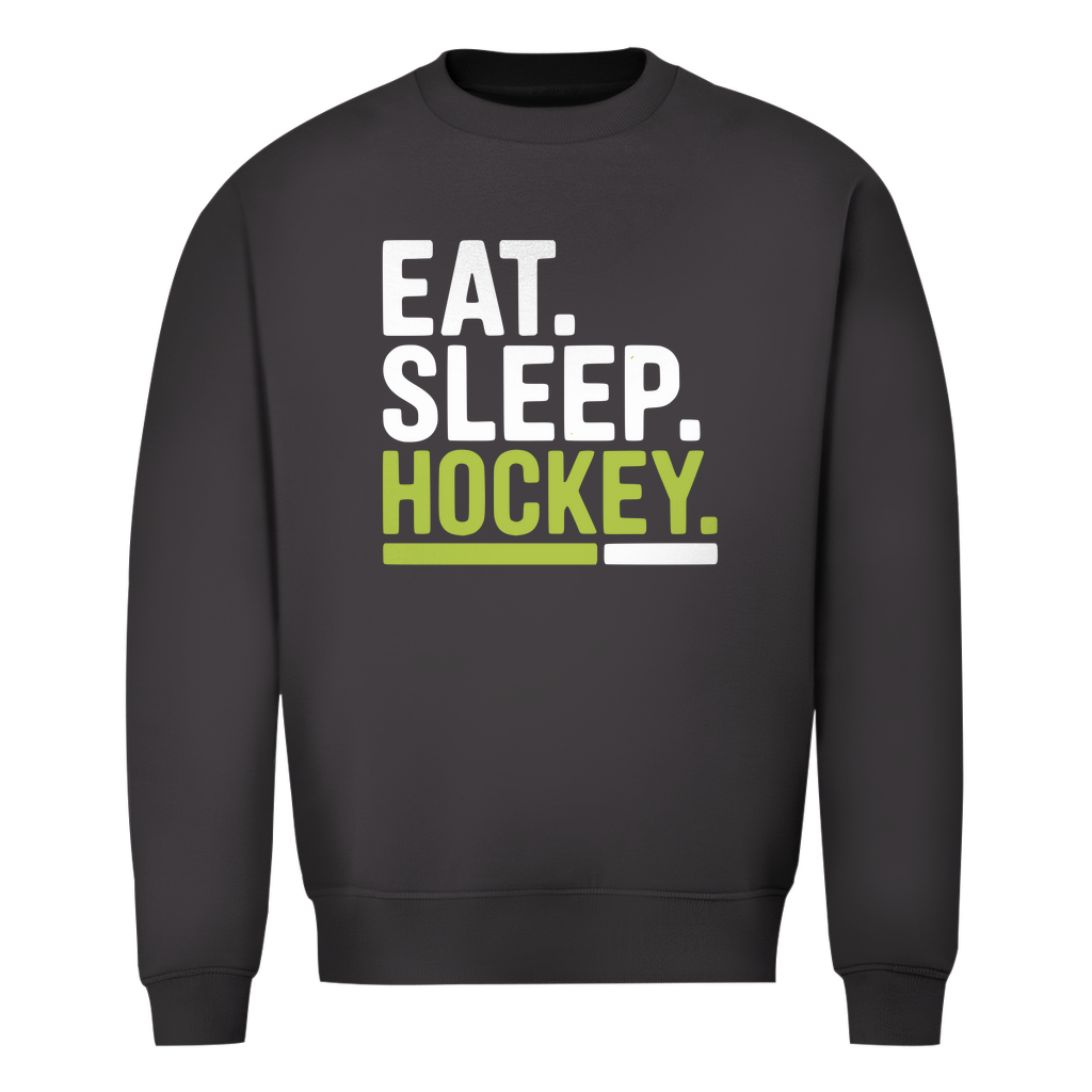 Herren Basic Sweatshirt "Eat.Sleep.Hockey."