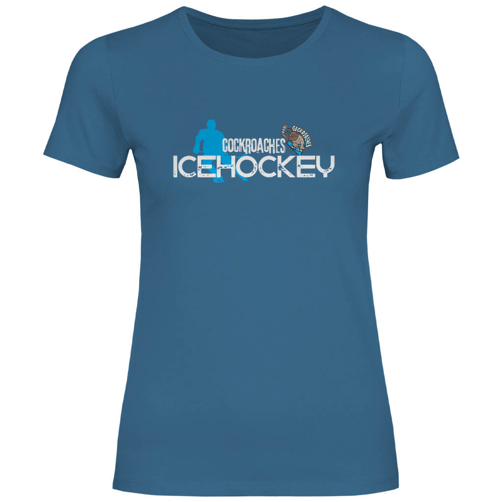 Damen T-Shirt Classic "Cockroaches Icehockey"