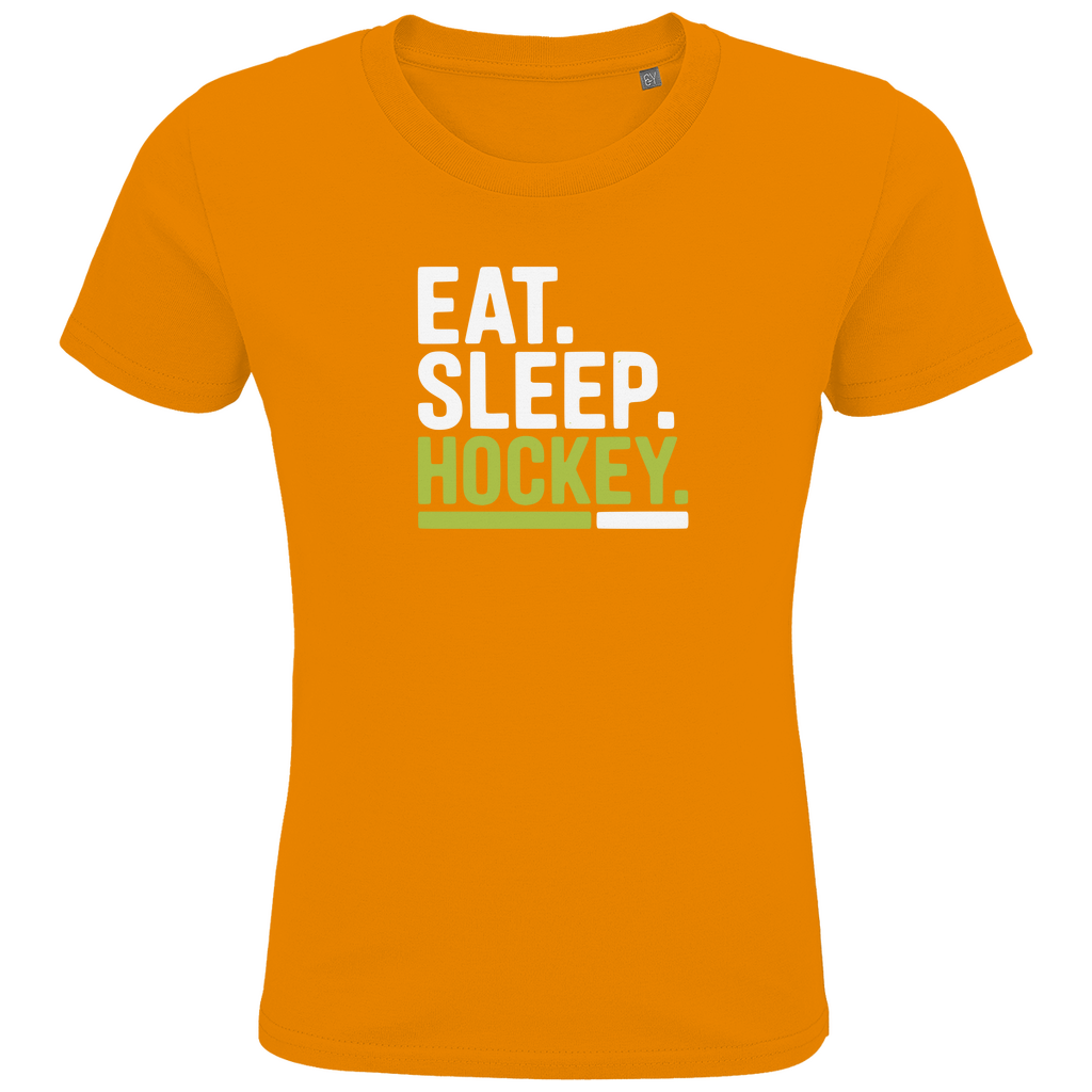 Kids Premium Bio T-Shirt "Eat.Sleep.Hockey"
