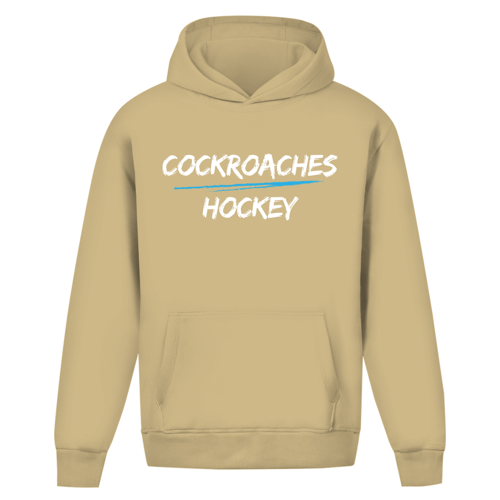 Oversize Hoodie Ohne Kordel "Cockroaches Hockey"