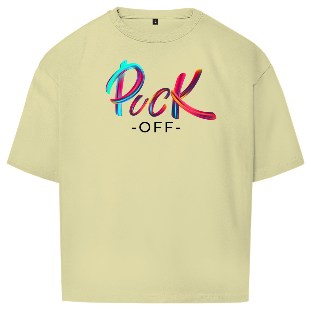 Classic Oversize Herren T-Shirt "„Puck -OFF-“