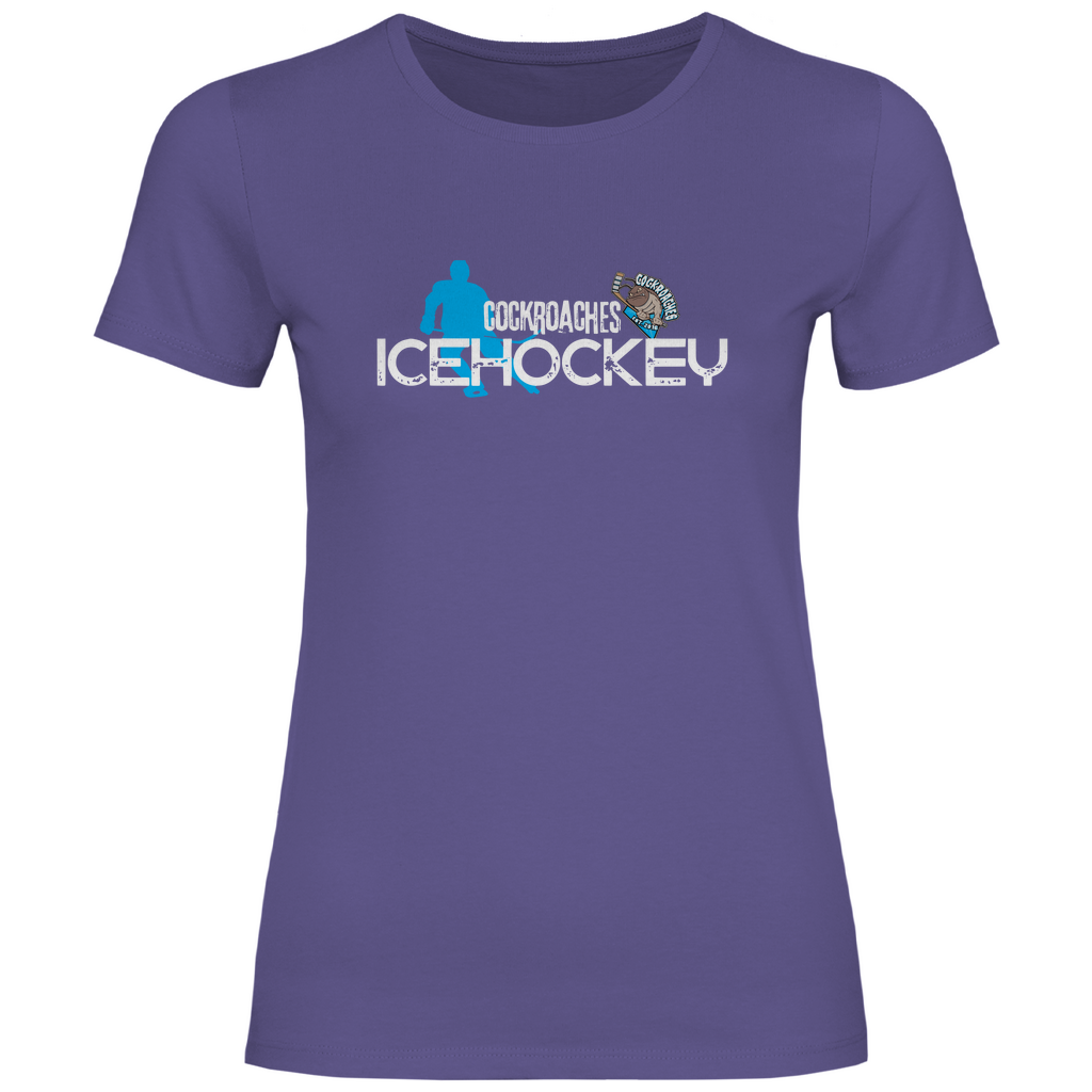 Damen T-Shirt Classic "Cockroaches Icehockey"