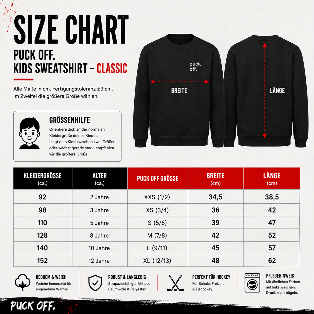 Eishockey Goalie Kids Sweatshirt