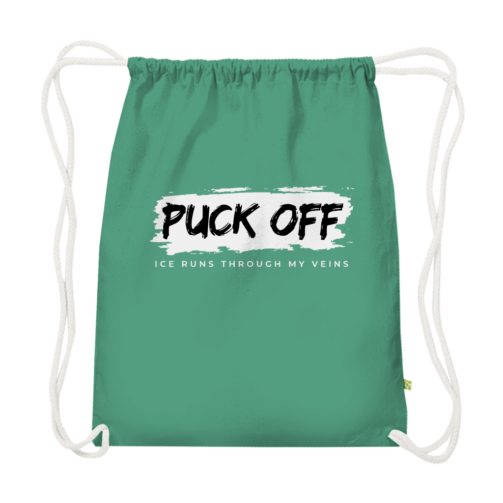 Premium Bio Turnbeutel "Puck Off"
