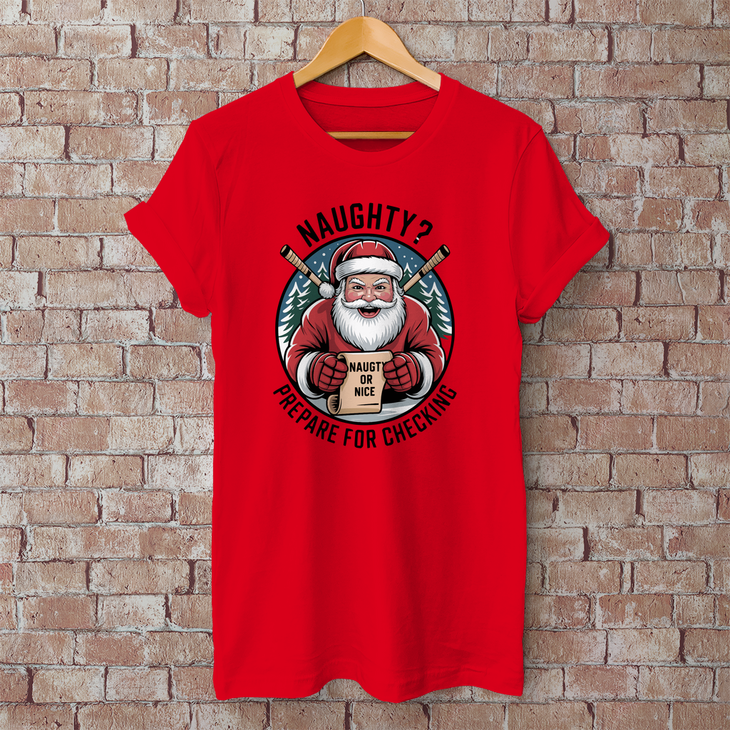 Herren T-Shirt Basic "Naughty?"