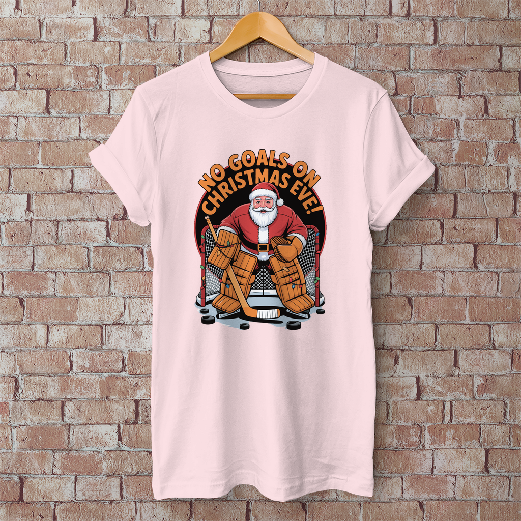 Herren T-Shirt Basic "No Goals on Christmas Eve"