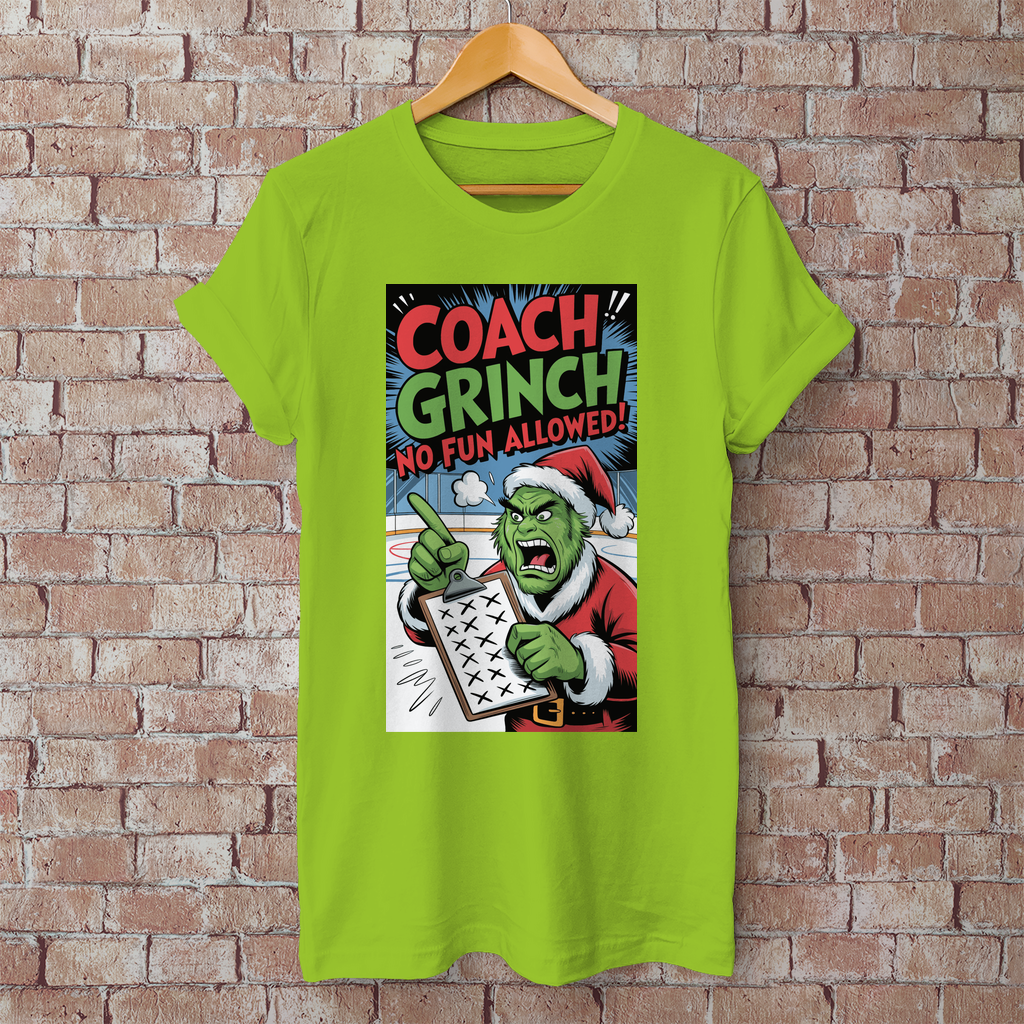 Herren T-Shirt Basic "Coach Grinch"