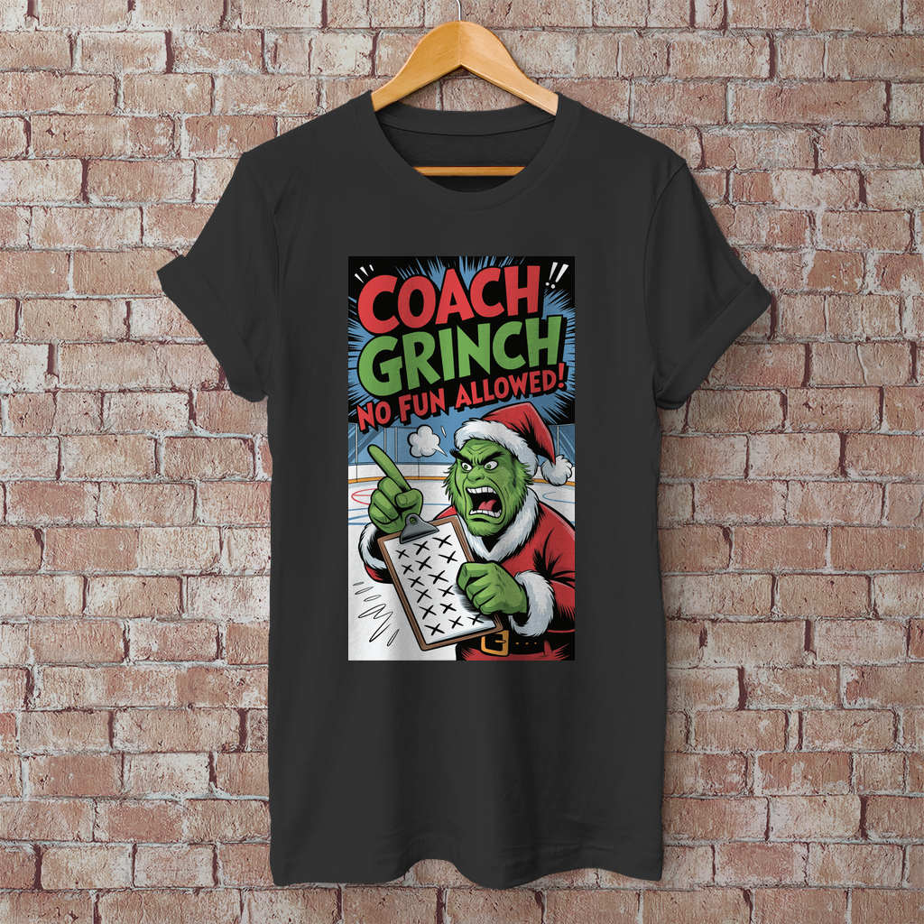 Herren T-Shirt Basic "Coach Grinch"