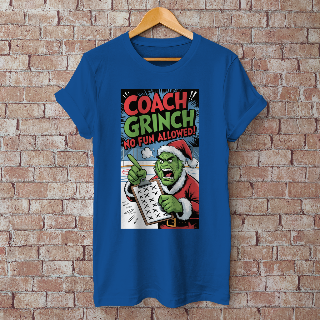 Herren T-Shirt Basic "Coach Grinch"