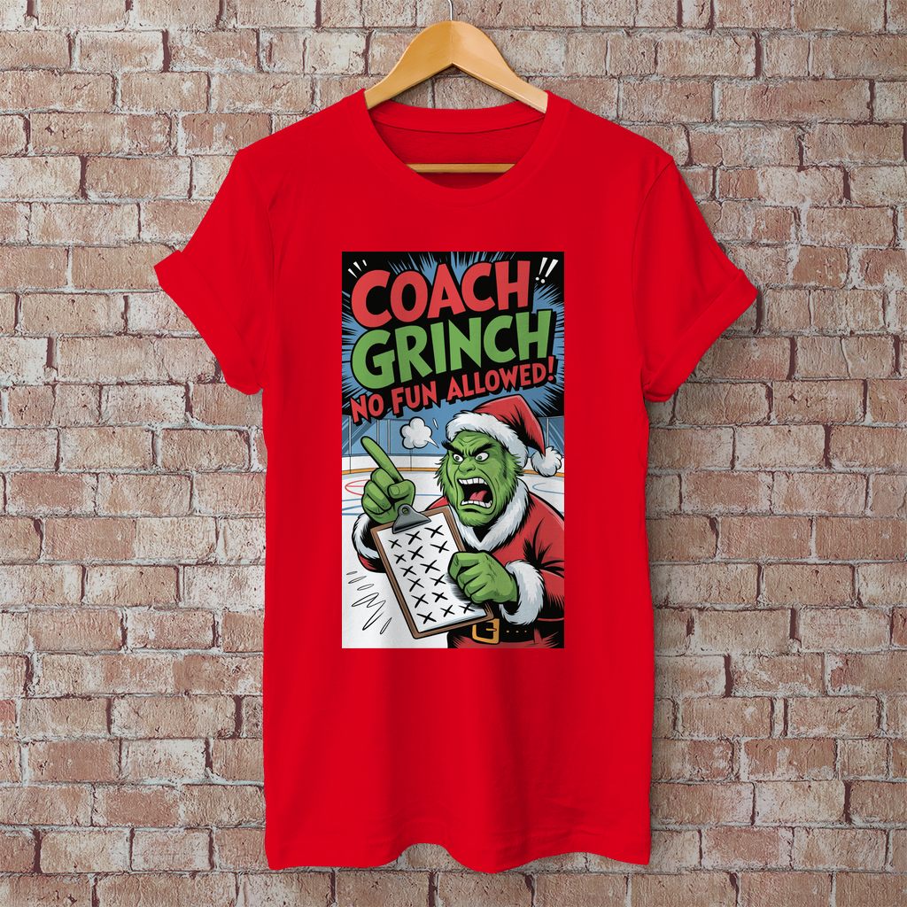 Herren T-Shirt Basic "Coach Grinch"