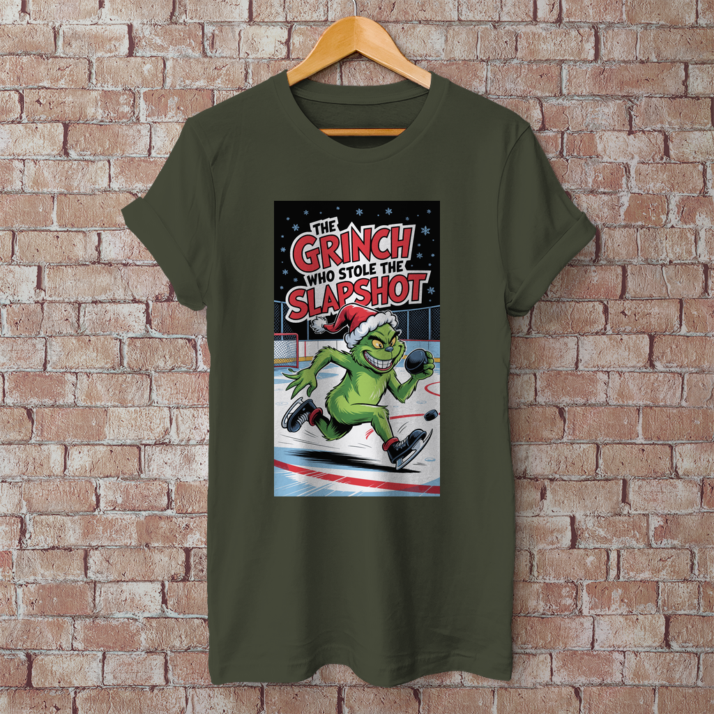 Herren T-Shirt Basic "Gringe Stole Slapshot"