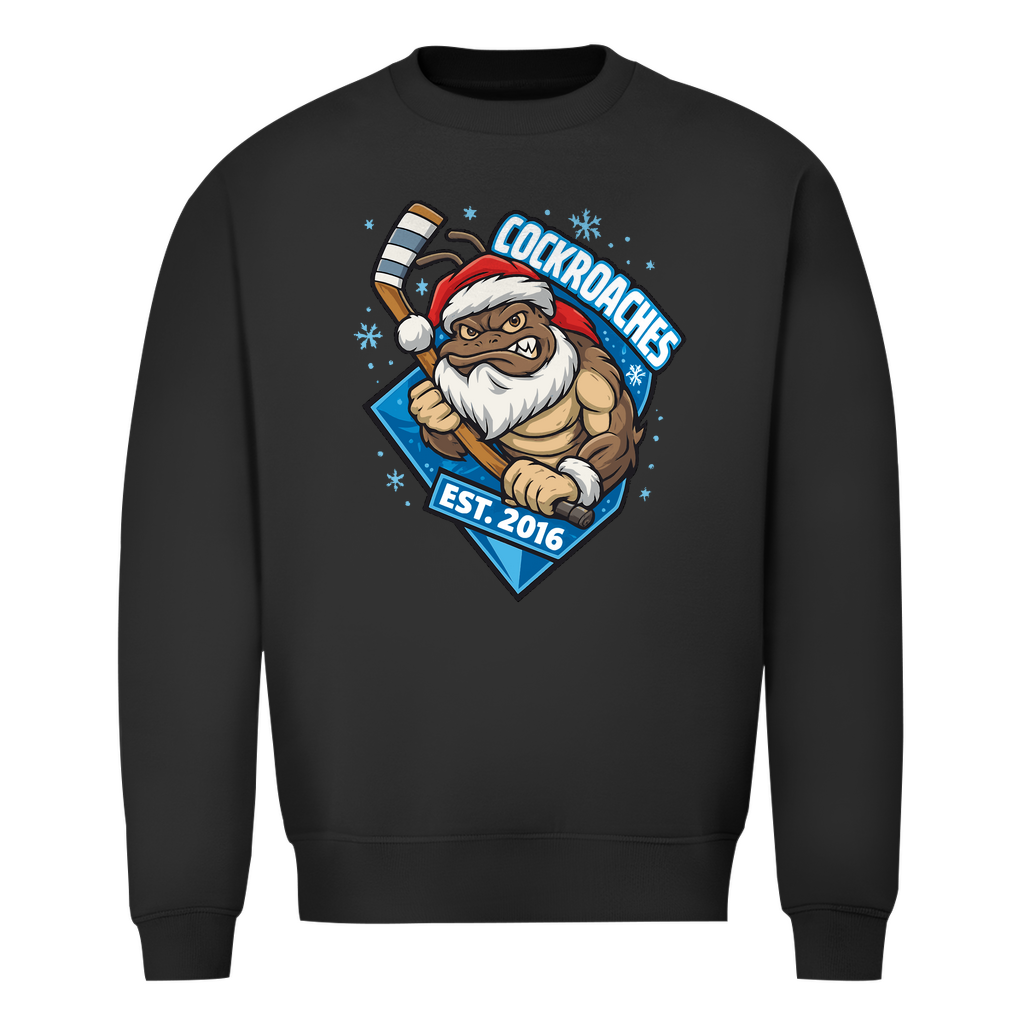 Herren Sweatshirt "Cockroaches Christmas"