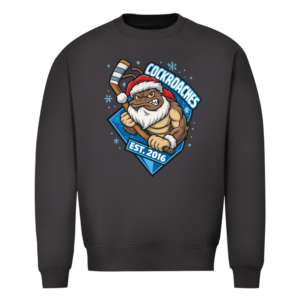 Herren Sweatshirt "Cockroaches Christmas"