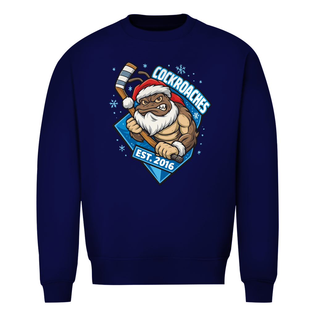 Herren Sweatshirt "Cockroaches Christmas"