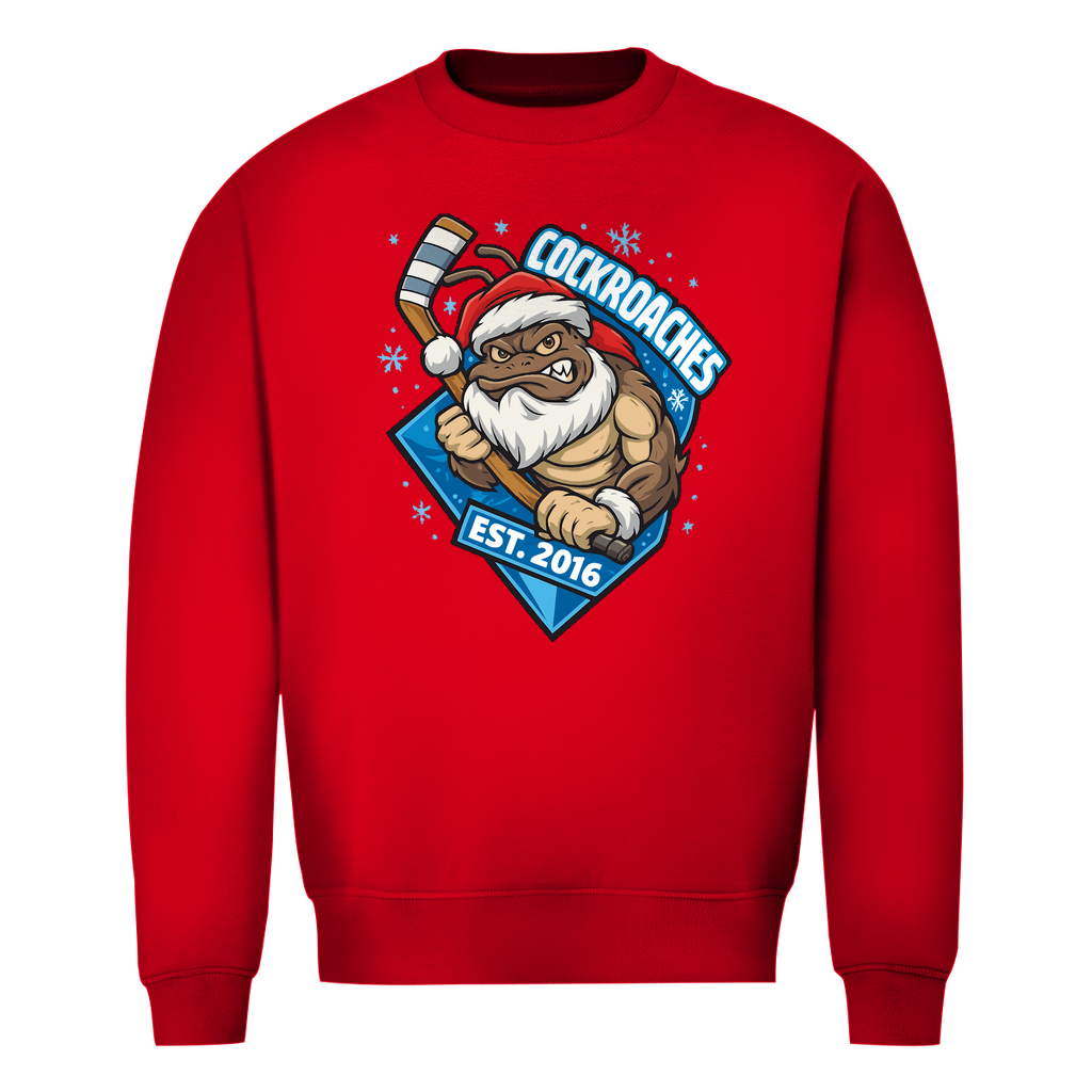 Herren Sweatshirt "Cockroaches Christmas"