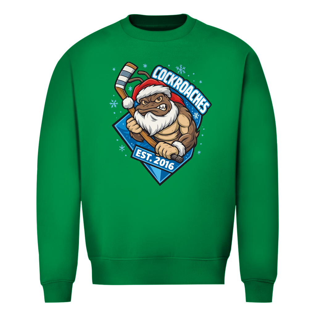 Herren Sweatshirt "Cockroaches Christmas"