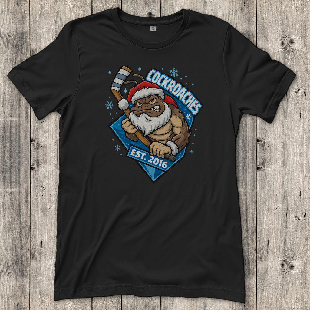 Damen T-Shirt Classic "Cockroaches Christmas"