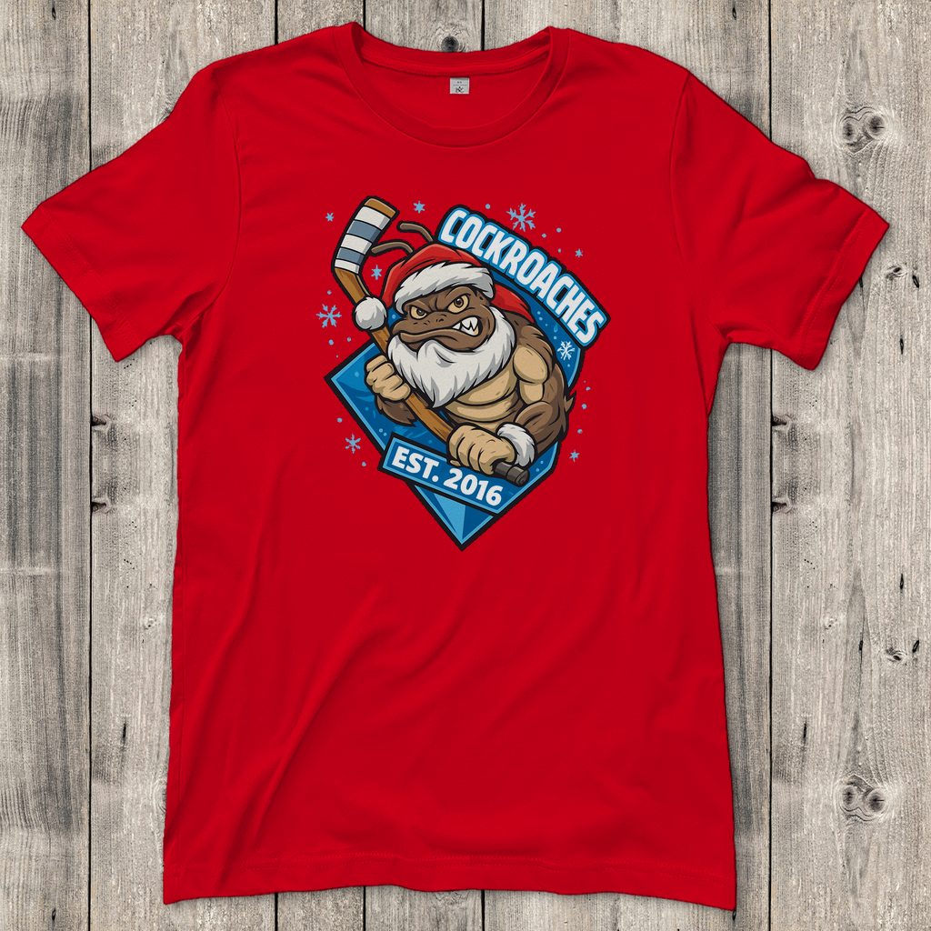 Damen T-Shirt Classic "Cockroaches Christmas"