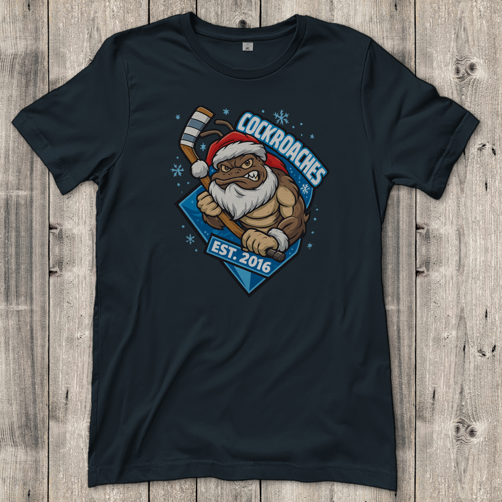 Damen T-Shirt Classic "Cockroaches Christmas"