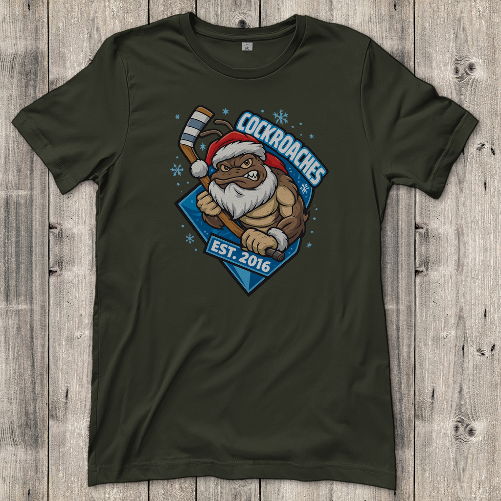 Damen T-Shirt Classic "Cockroaches Christmas"