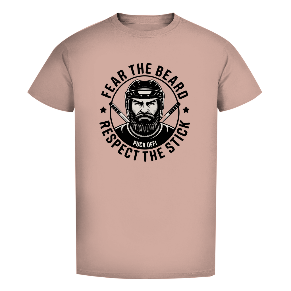 Herren Premium Bio T-Shirt "Fear The Beard"