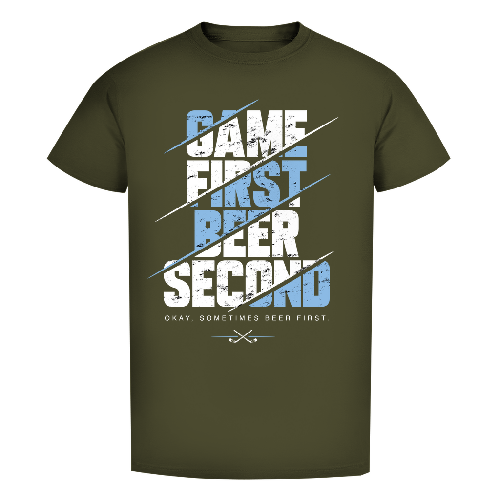 Herren Premium Bio T-Shirt "Game First"