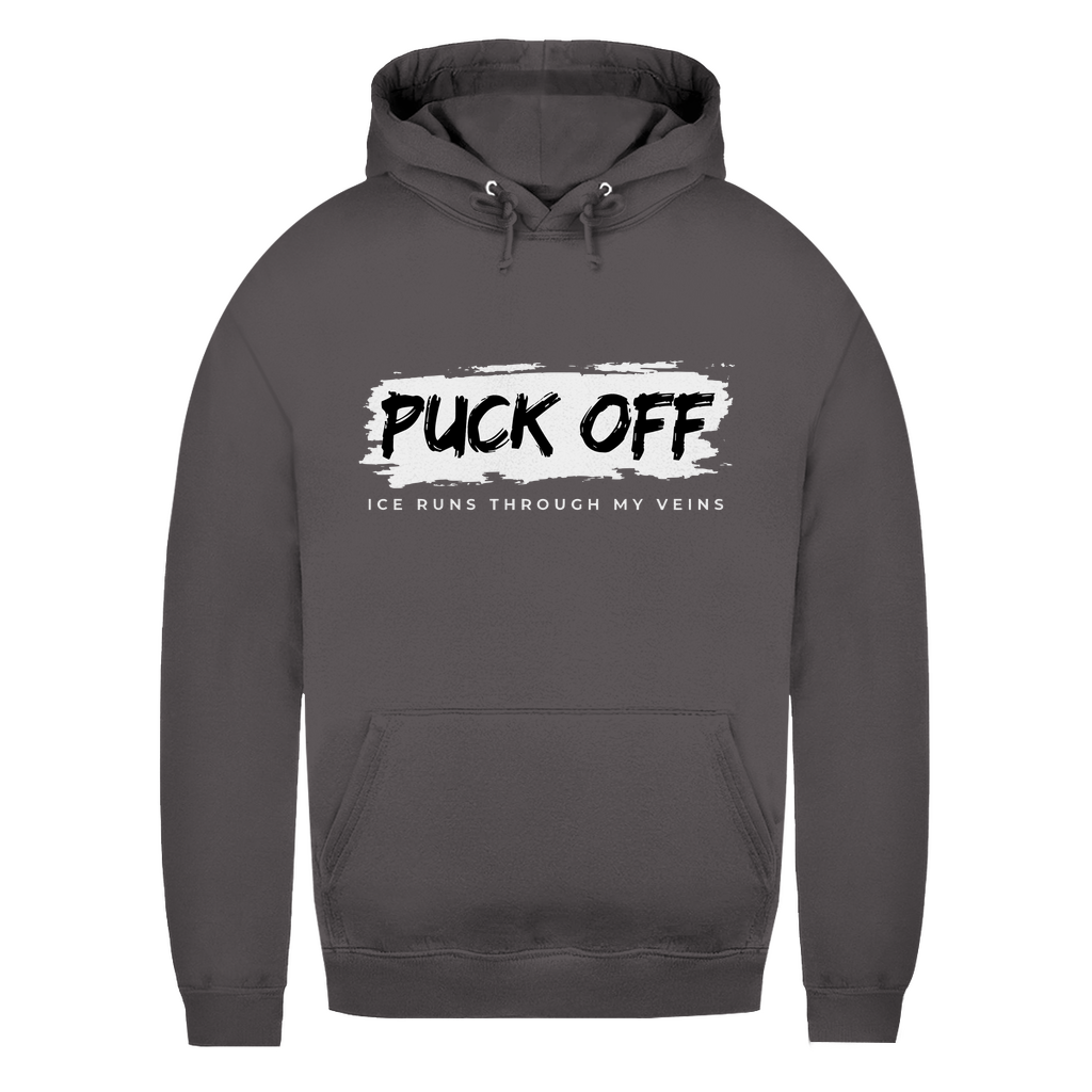 Damen Basic Hoodie "Puck Off"